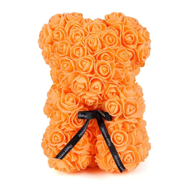 25cm Rose Bear