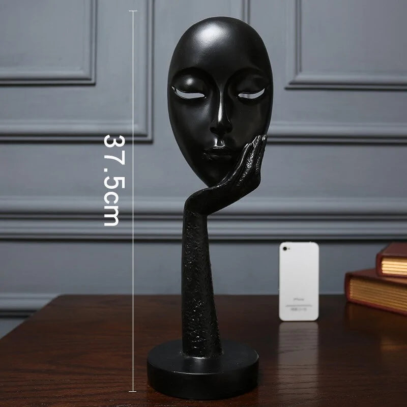 Face Abstract Sculpture Decorative Art