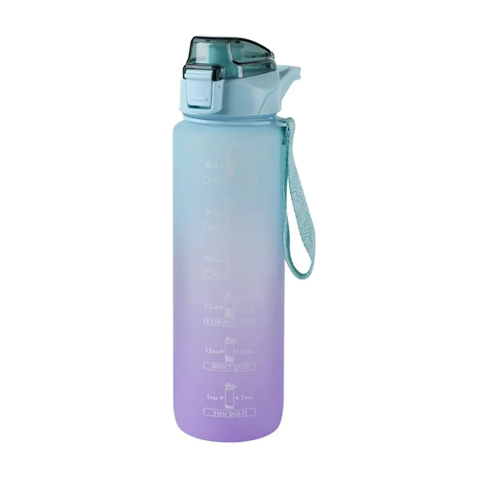 1 Liter Water Bottle Ombre