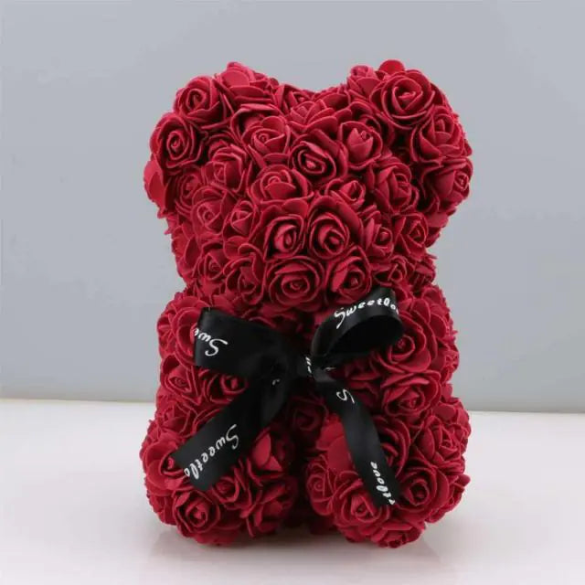 25cm Rose Bear