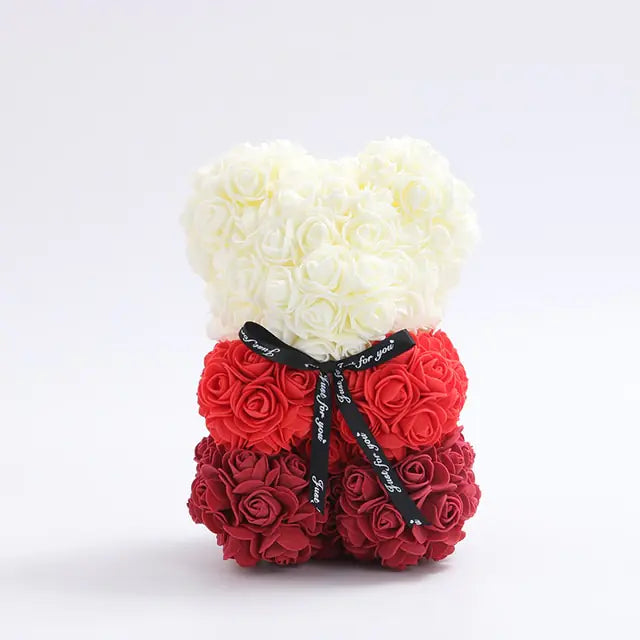 25cm Rose Bear