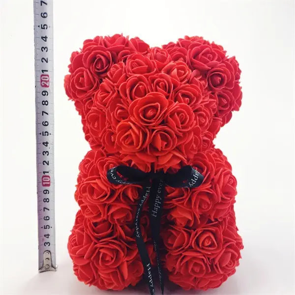 25cm Rose Bear