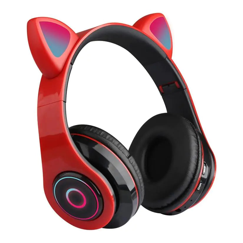 LED Cat Bluetooth Headphones