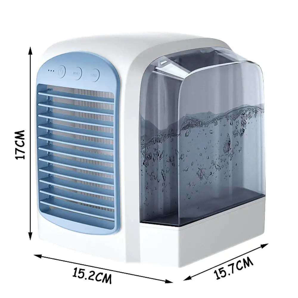 Mini Refrigerator + Air Conditioner/Portable Fan( USB )