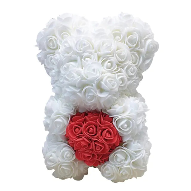 25cm Rose Bear