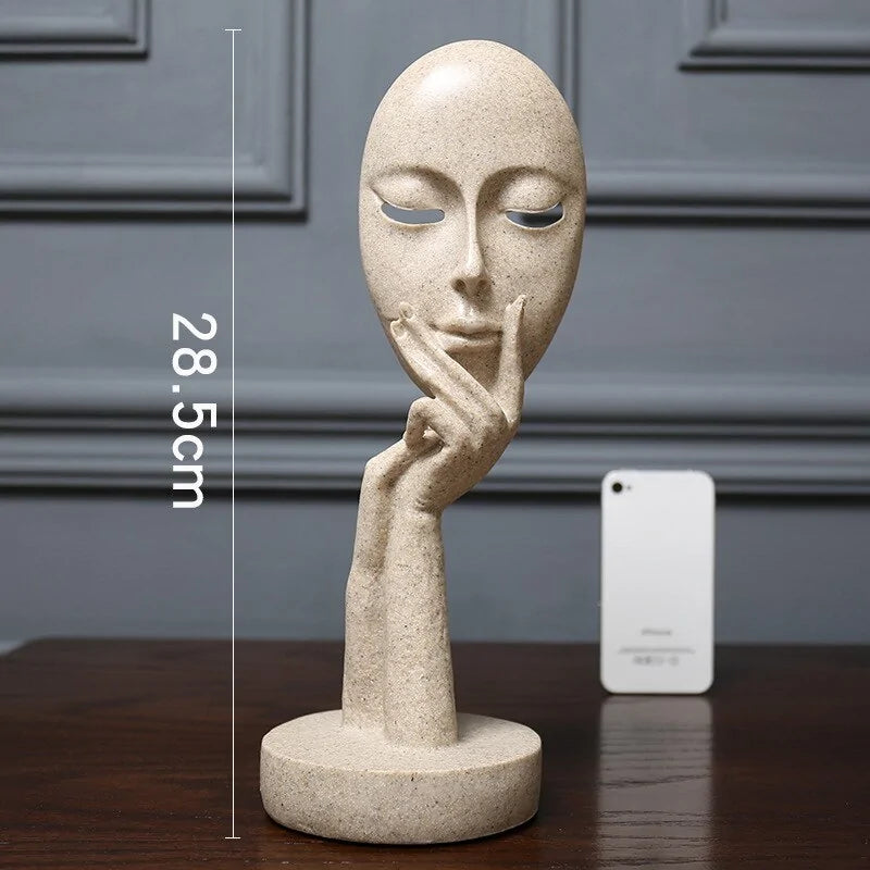 Face Abstract Sculpture Decorative Art