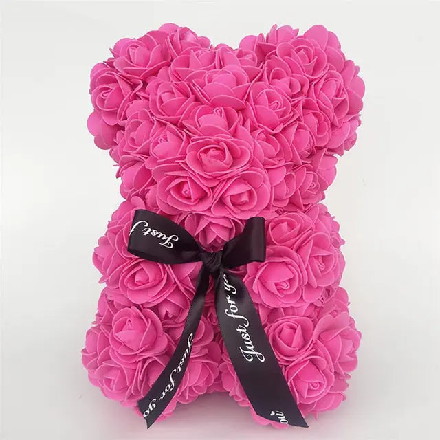 25cm Rose Bear