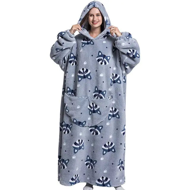 Long Blanket Hoodie