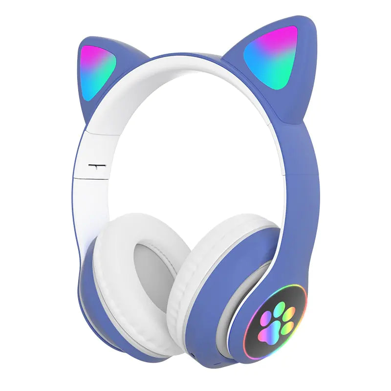 LED Cat Bluetooth Headphones