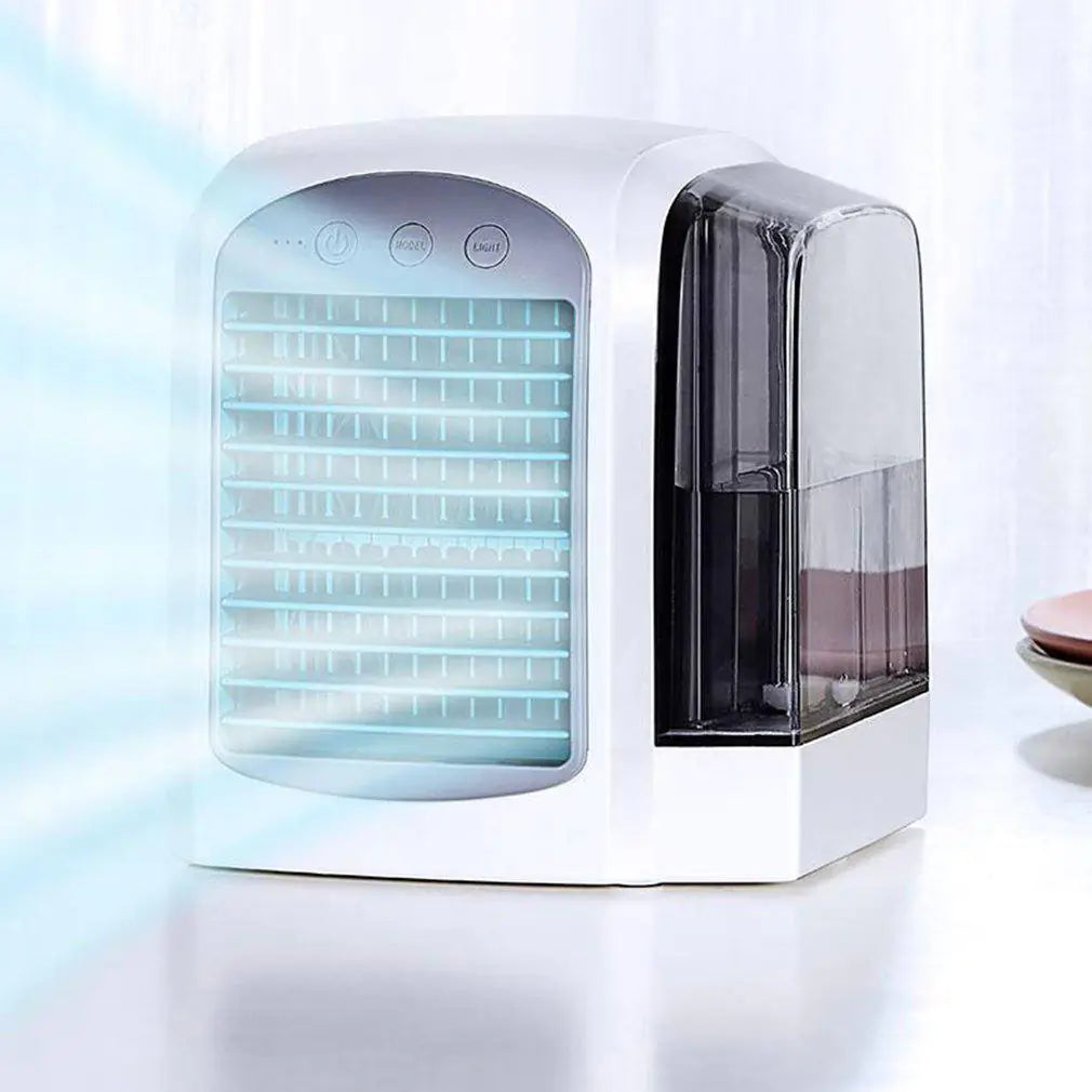 Mini Refrigerator + Air Conditioner/Portable Fan( USB )