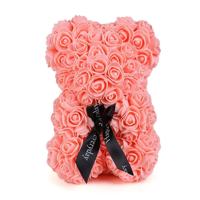 25cm Rose Bear