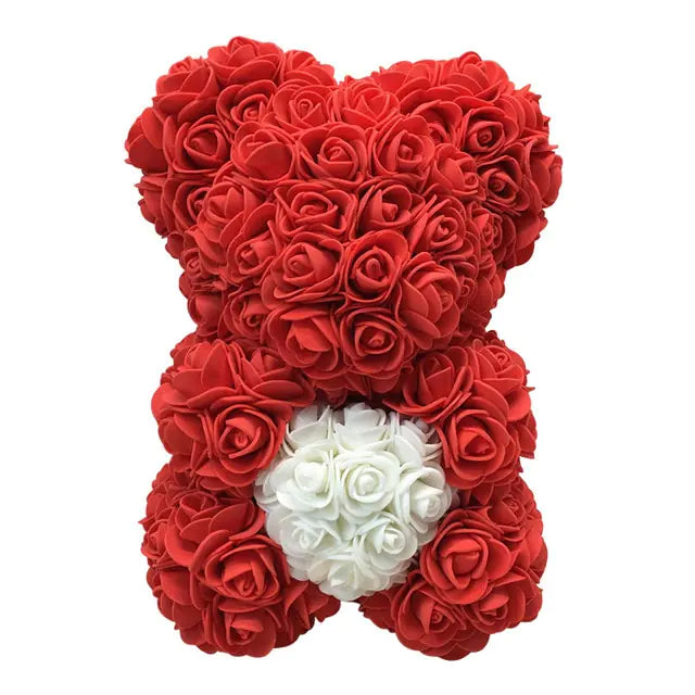 25cm Rose Bear