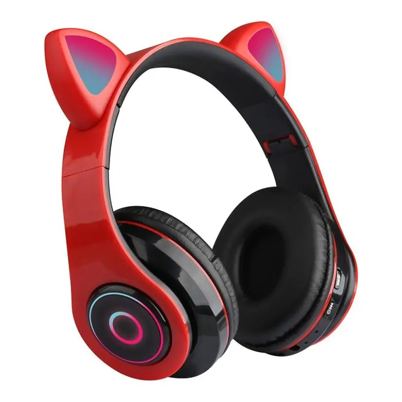 LED Cat Bluetooth Headphones