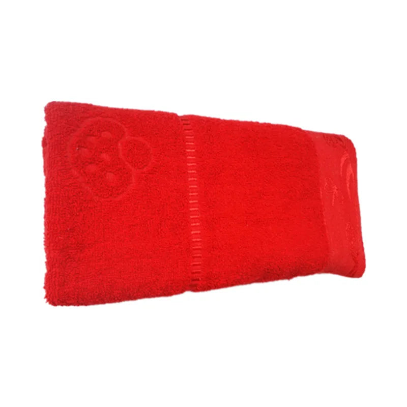 Large + Small Red Towel Set