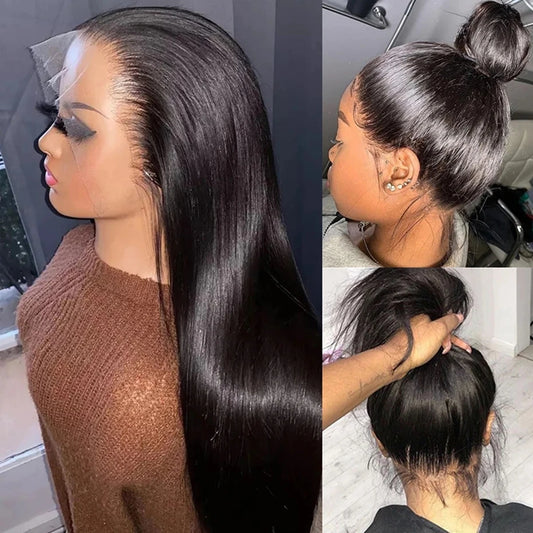 Black Lace Frontal Wig Straight