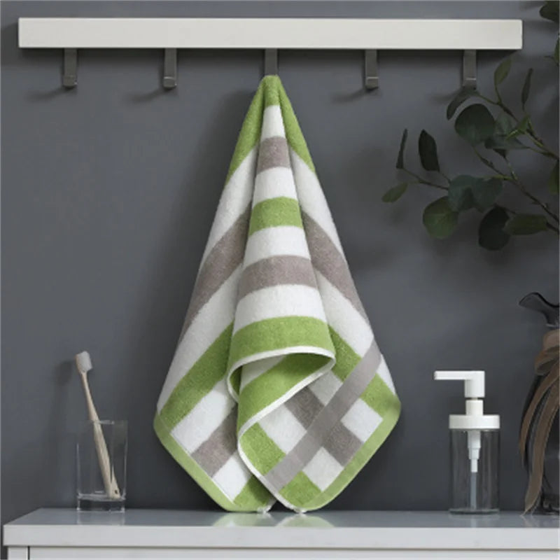 Large Stripe Towel Set