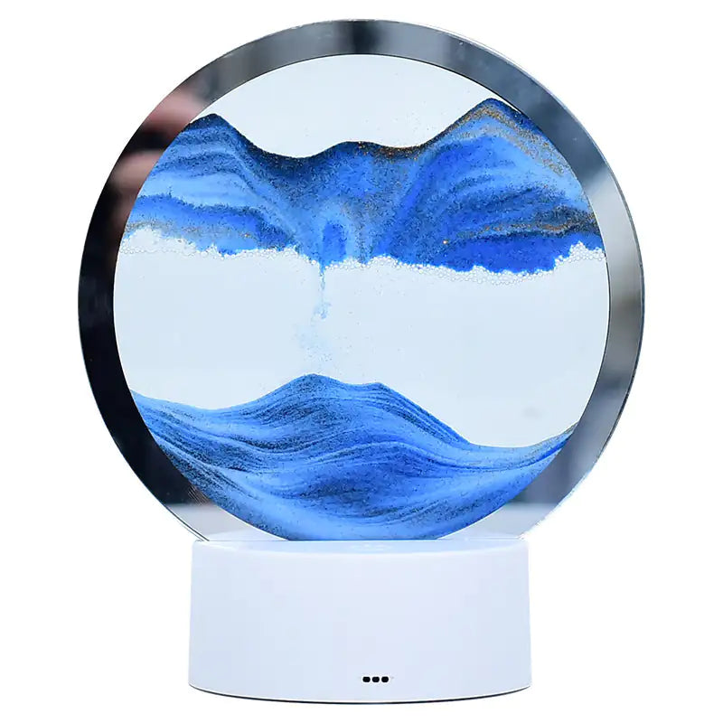 3D Night Light Hourglass Desk Lamp