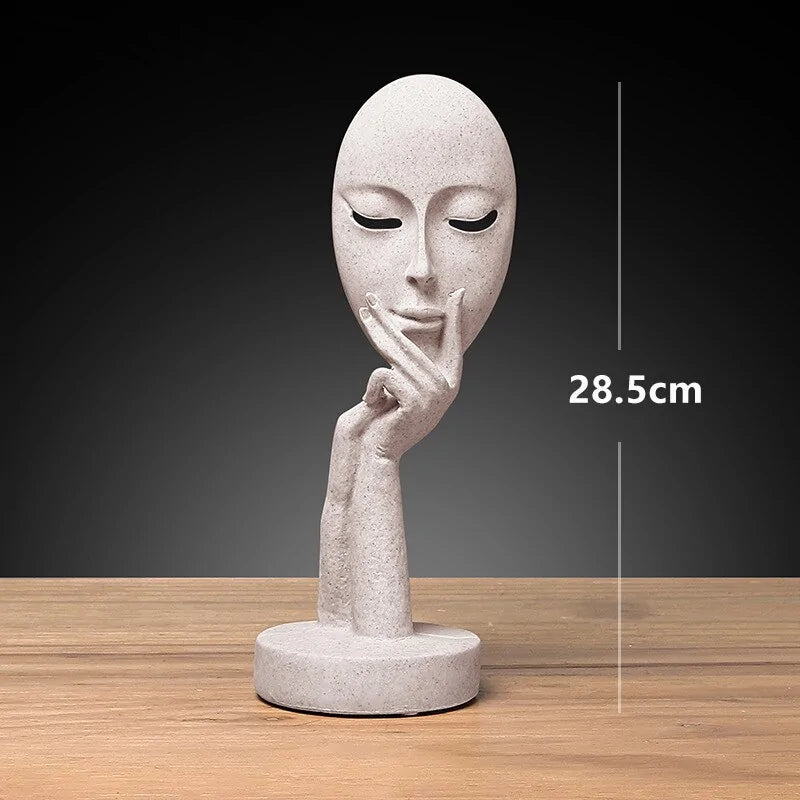 Face Abstract Sculpture Decorative Art