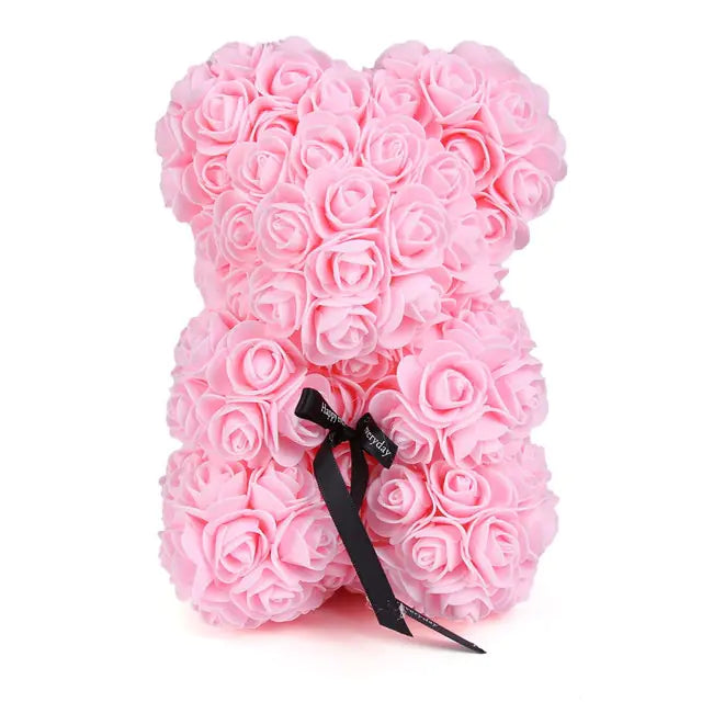 25cm Rose Bear