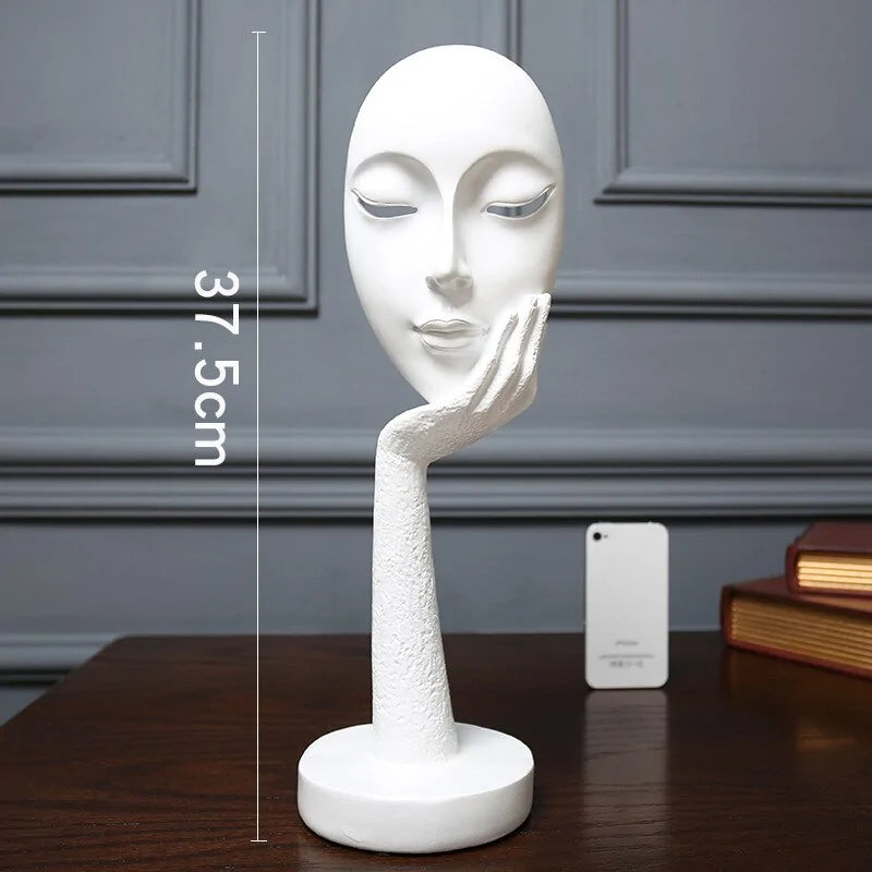 Face Abstract Sculpture Decorative Art