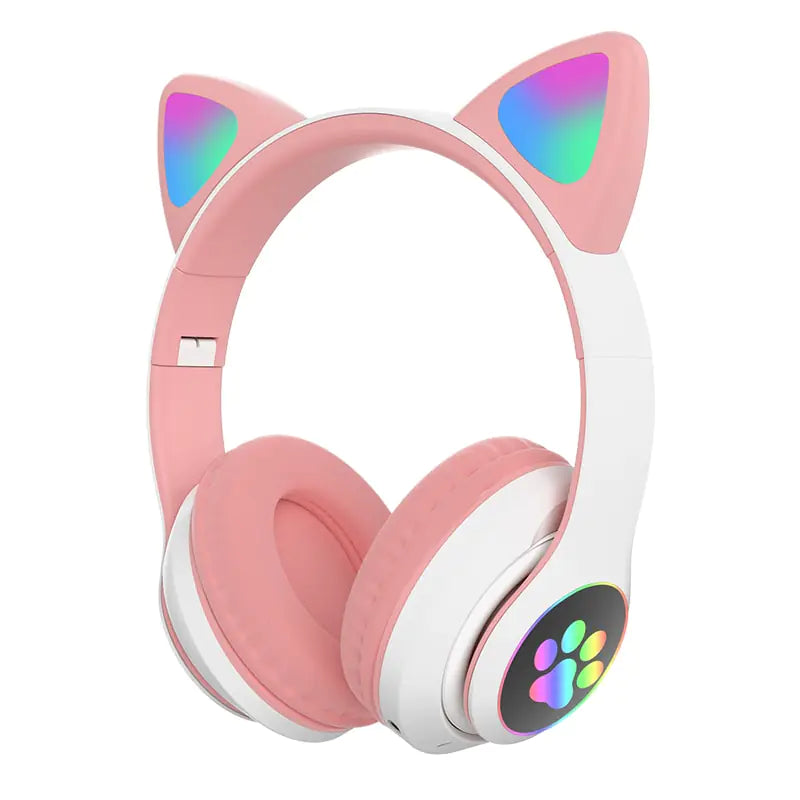 LED Cat Bluetooth Headphones