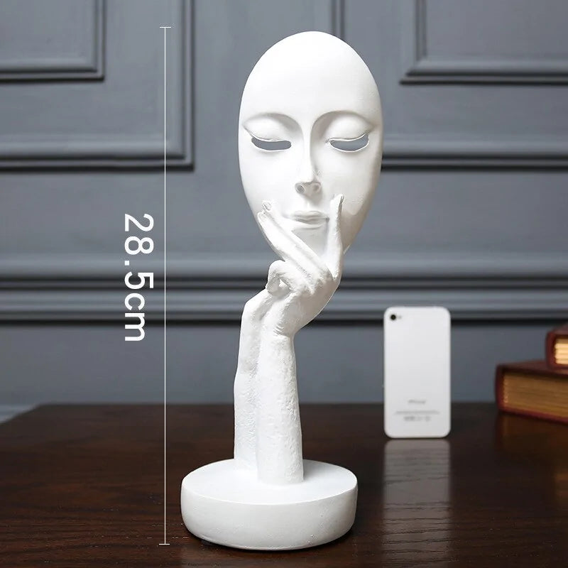 Face Abstract Sculpture Decorative Art