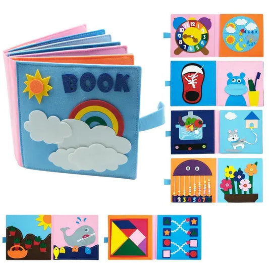 Interactive Baby Cloth Book