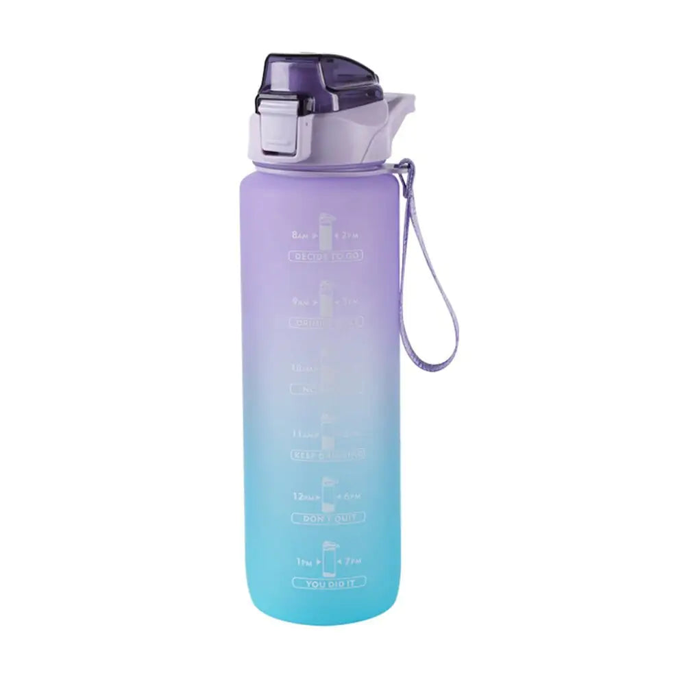 1 Liter Water Bottle Ombre