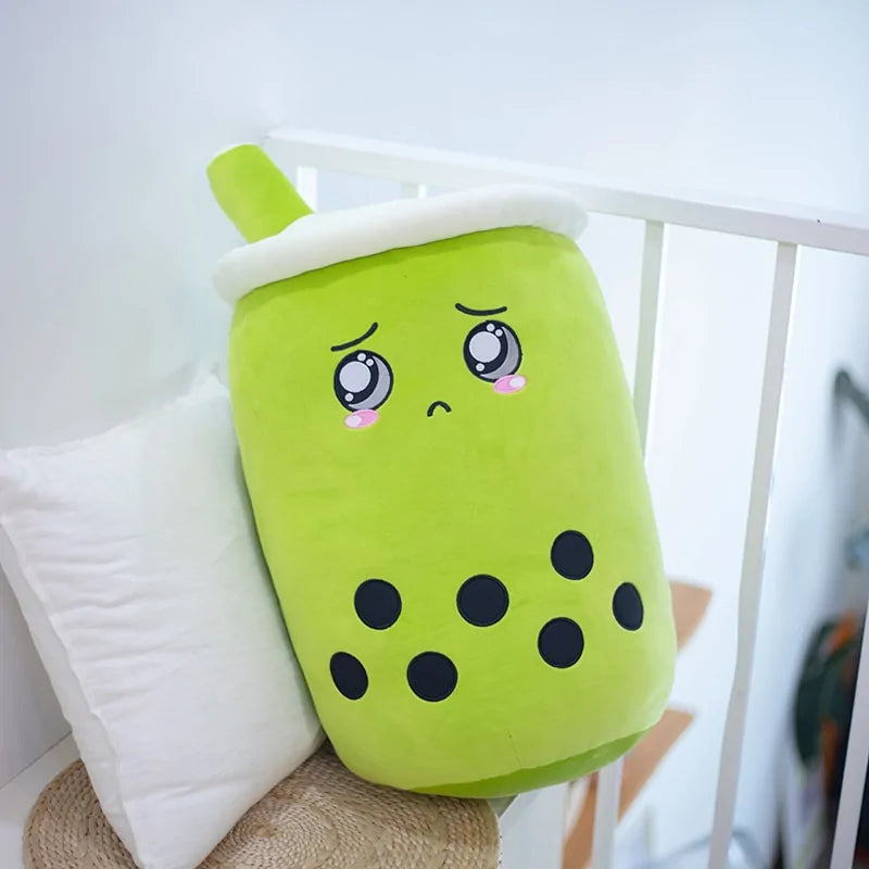 Plush Boba Pillow Cushion