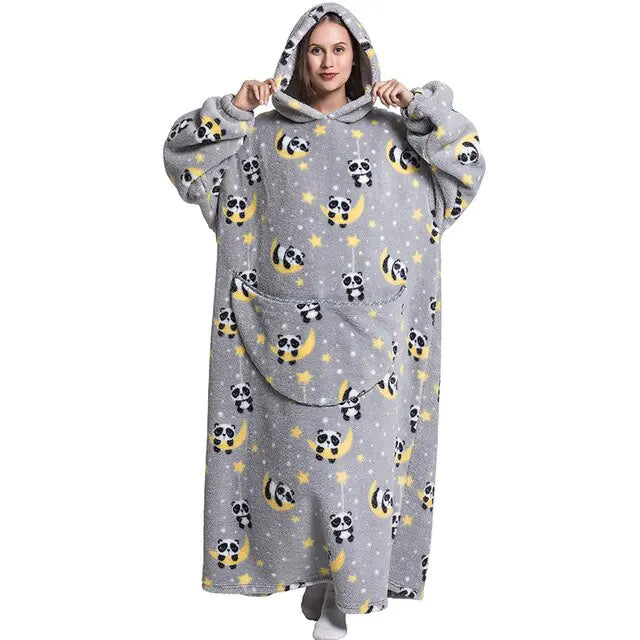 Long Blanket Hoodie