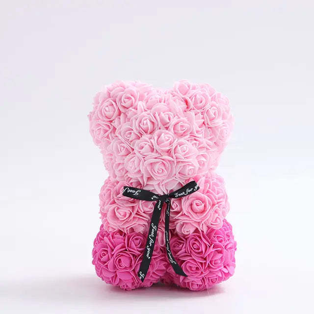 25cm Rose Bear