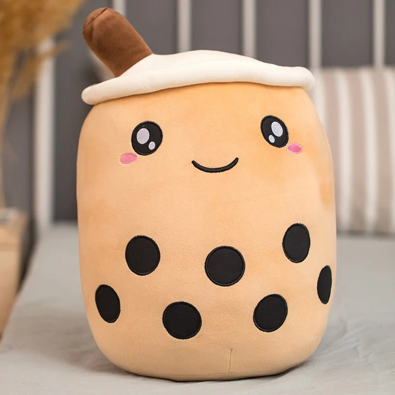 Plush Boba Pillow Cushion