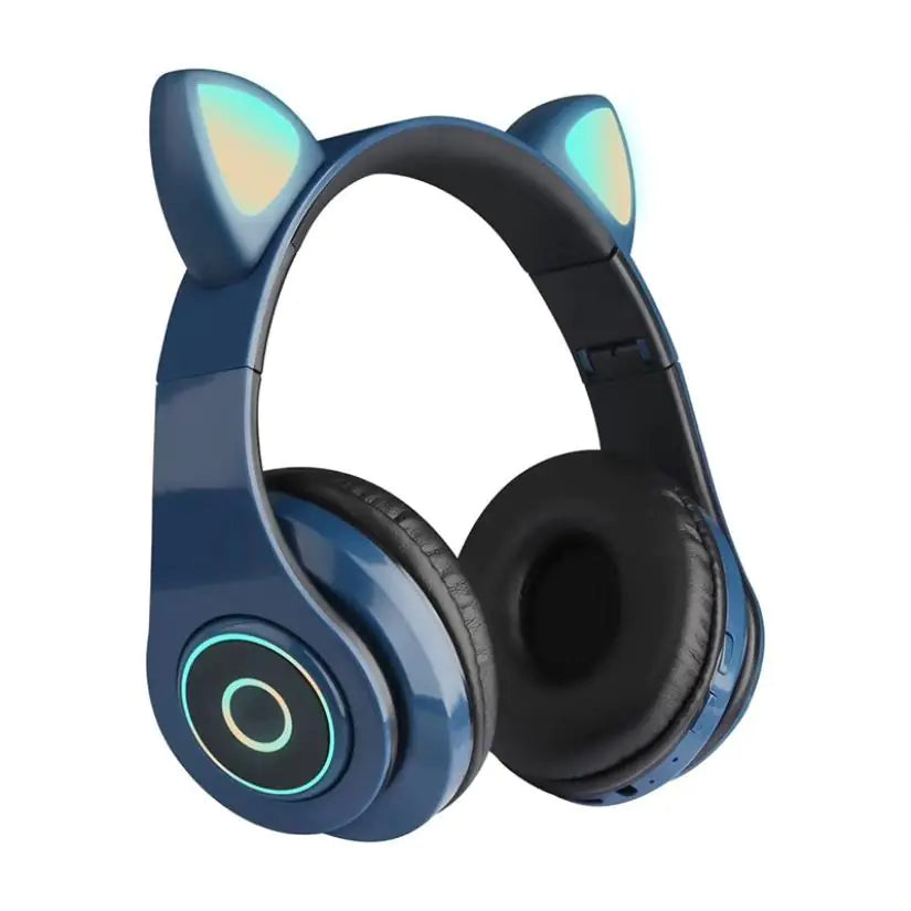 LED Cat Bluetooth Headphones