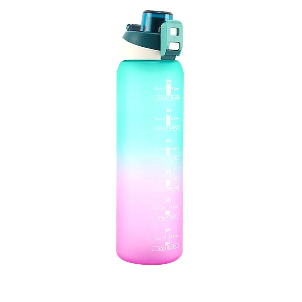 1 Liter Water Bottle Ombre