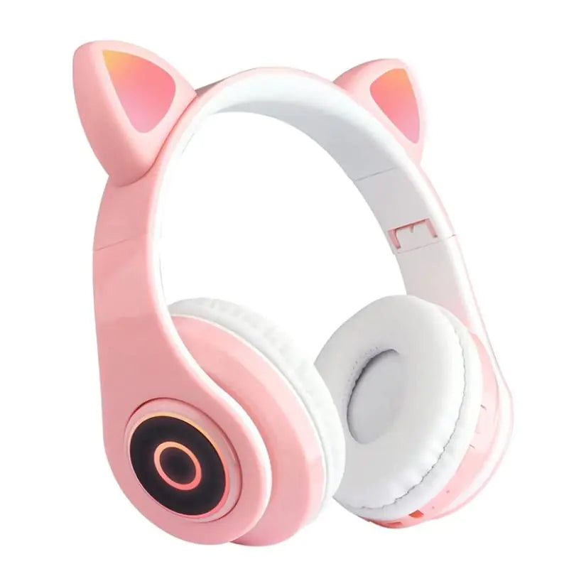 LED Cat Bluetooth Headphones